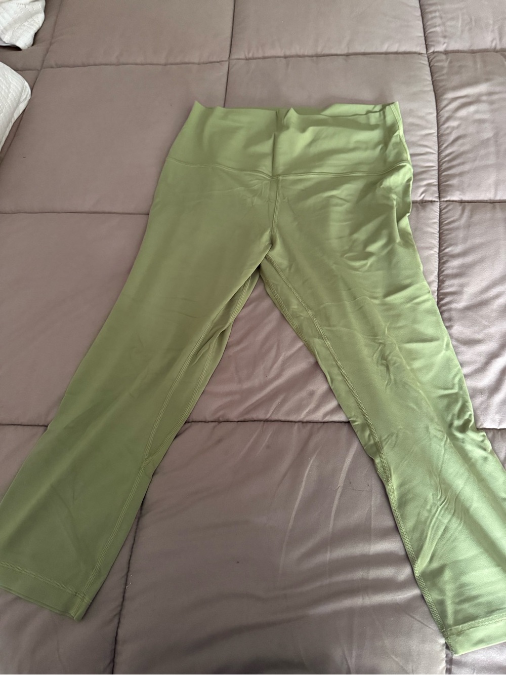lululemon athletica Olive Green High-Rise Leggings